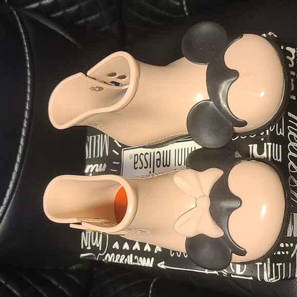  MINI MELISSAMini Sugar Rain and Disney Twins Girls PVC Minnie and Mickey Rain - Picture 2 of 7